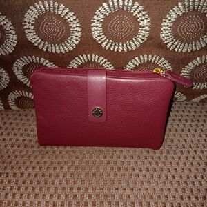 Elegant Burgundy Clutch